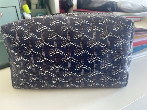 Goyard kulturbeutel aus leder - kulturbeutel,