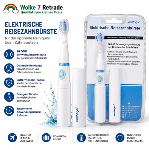 Reisezahnbürste elektrisch